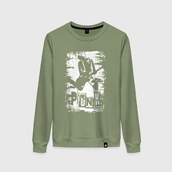 Женский свитшот Punk music