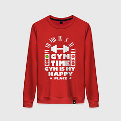 Женский свитшот Время спортзала