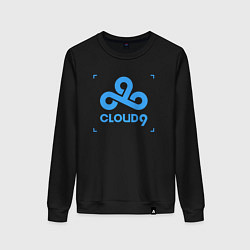 Женский свитшот Cloud9 - tecnic blue