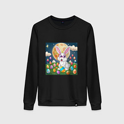 Женский свитшот Зайчик ботаник