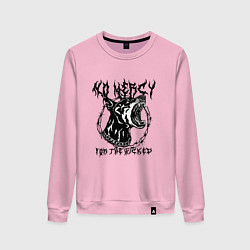 Женский свитшот Нет пощады нечестивым