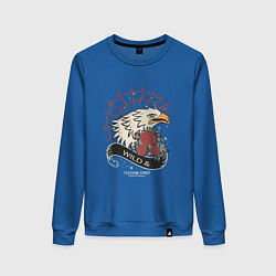 Женский свитшот Орёл дух свободы