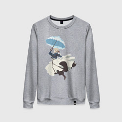 Женский свитшот Вайолет Эвергарден автозапоминающая кукла