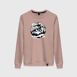 Женский свитшот Осеннее катание