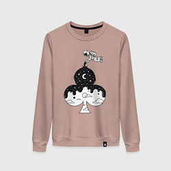 Женский свитшот Космическая масть