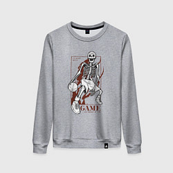 Женский свитшот Я никогда не проигрывал у меня просто закончилось