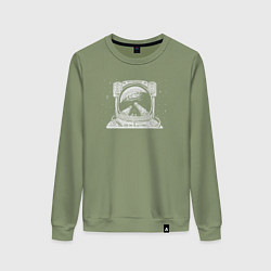 Женский свитшот Я в космосе