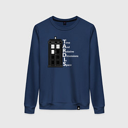 Женский свитшот Время и пространство