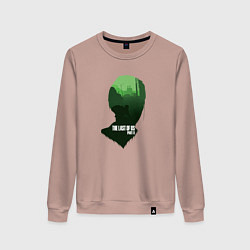 Свитшот хлопковый женский TLOU 2, цвет: пыльно-розовый