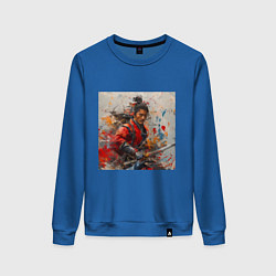 Женский свитшот Краски самурая