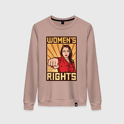 Женский свитшот Права женщин
