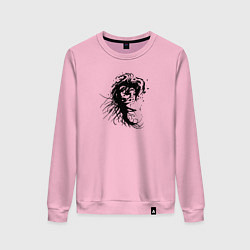 Женский свитшот Тёмная душа девочки