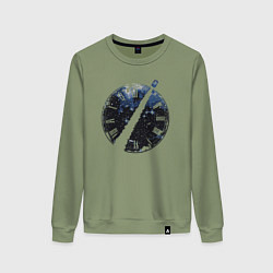 Женский свитшот Тардис и время