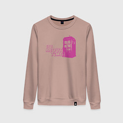 Женский свитшот Тардис - самое время