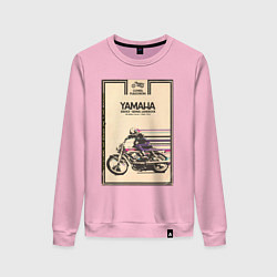 Женский свитшот Мотоцикл Yamaha