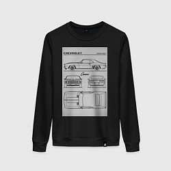 Женский свитшот Chevrolet Camaro