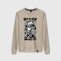 Женский свитшот Небо зовёт летать