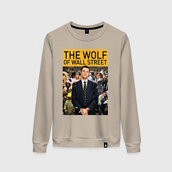 Женский свитшот The wolf of wall street - Leo