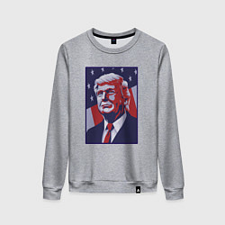 Женский свитшот Дональд Трамп