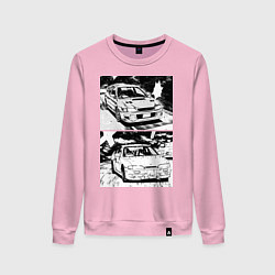 Женский свитшот Nissan silvia subaru forester