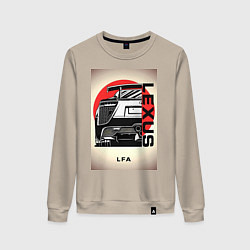 Женский свитшот Lexus автомобиль jdm