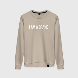 Женский свитшот I am a brand