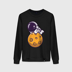 Женский свитшот Отдых на Луне