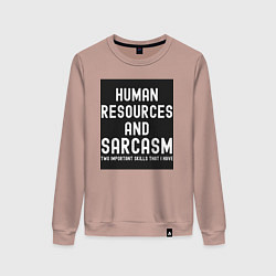 Женский свитшот HR отдел кадров