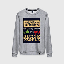 Женский свитшот Прием на работу