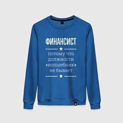 Женский свитшот Финансист волшебник