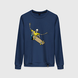 Женский свитшот Мёртвый скейтбордист