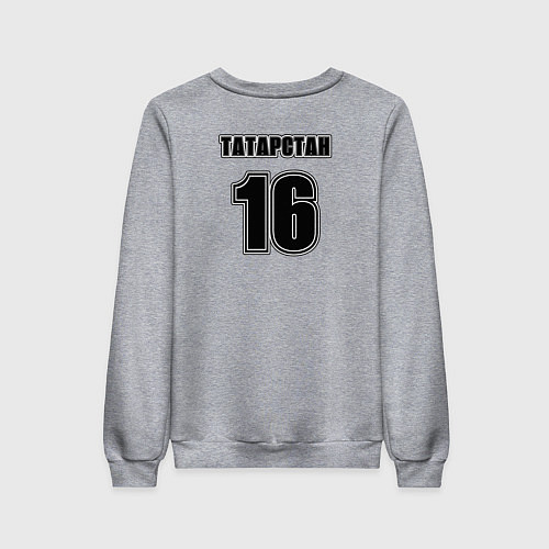 Женский свитшот Татарстан 16 / Меланж – фото 2