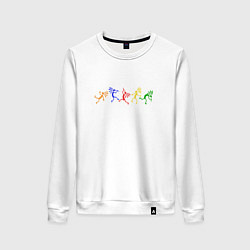 Женский свитшот Наскальные танцы