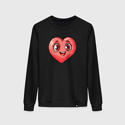 Женский свитшот Милое сердечко