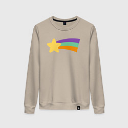 Женский свитшот Радужный свитер Мэйбл