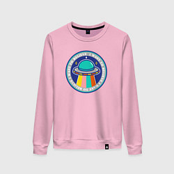 Женский свитшот Want to believe