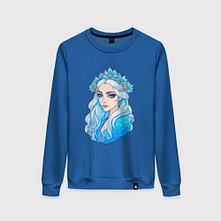 Женский свитшот Снегурочка новый год