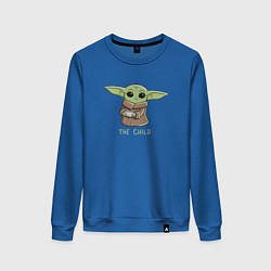 Женский свитшот Маленький Йода