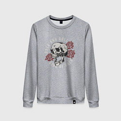 Женский свитшот Король рок н ролла