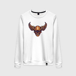 Женский свитшот Skull angel
