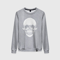 Женский свитшот Scary skull