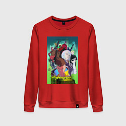 Женский свитшот Киберпанк все