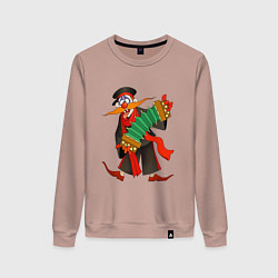 Женский свитшот Мужичок усатый