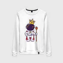 Женский свитшот Царь космонавт