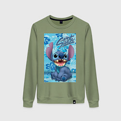 Женский свитшот Инопланетянин Стич