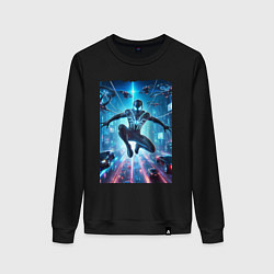 Женский свитшот Spider man - cyberpunk fantasy