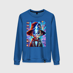 Женский свитшот Гарри Поттер юниор - неоновое свечение