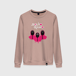 Женский свитшот Squid game soldiers