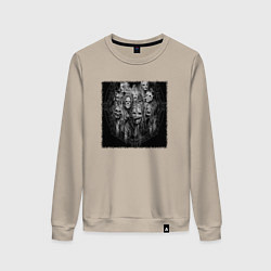 Женский свитшот Слипкнот группа