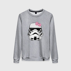 Женский свитшот Женский шлем имперского солдата - для пары